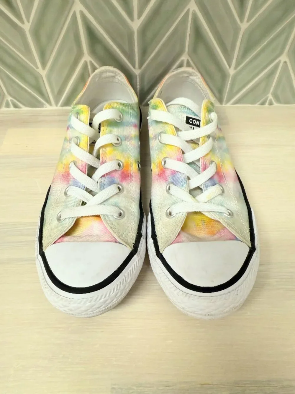 Converse All Star Kids Tie Dye Sneakers size 2